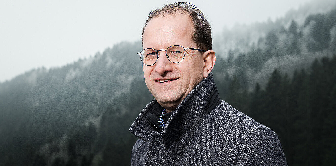 Portrait de Olivier Isler, directeur IPG. Photo le 7 février 20